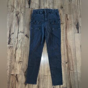 dark gray jeggings